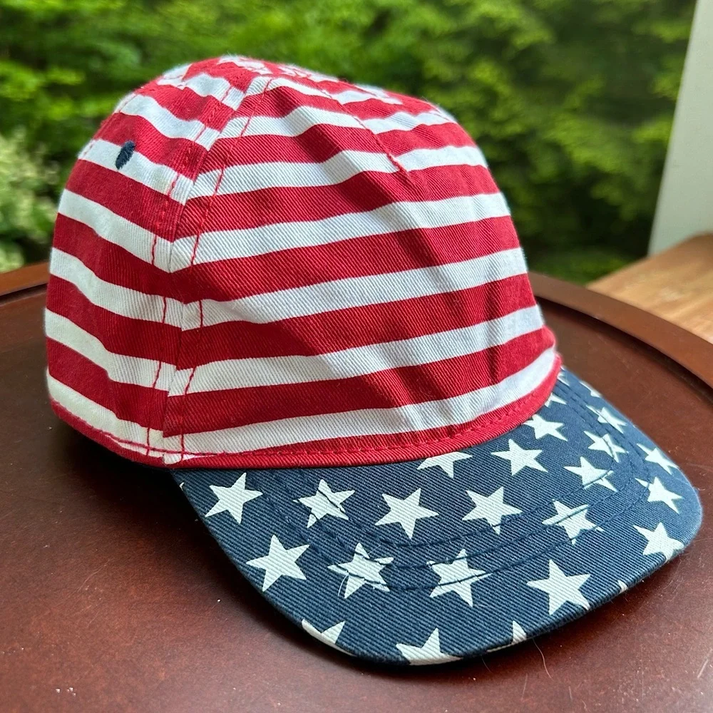 American Flag Baseball Cap | Old Navy | Size S (Little Kid) 🇺🇸